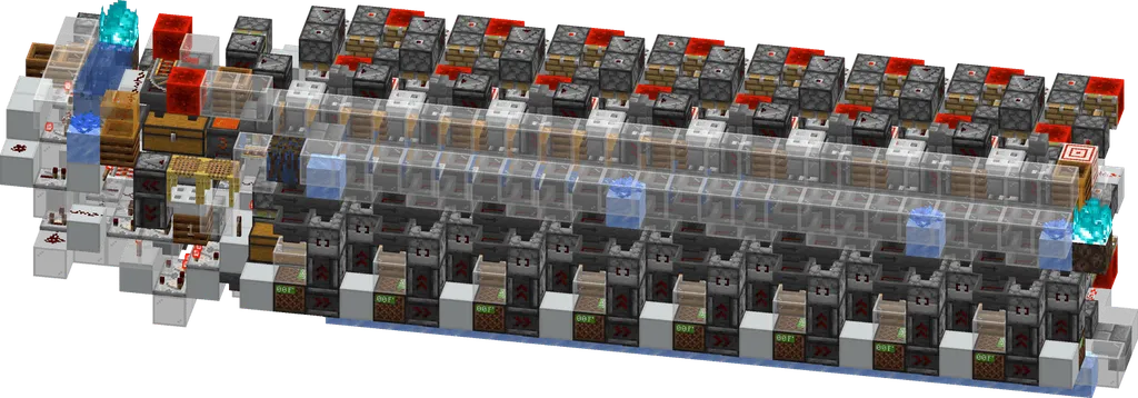 Cart-based single-type variable loader array